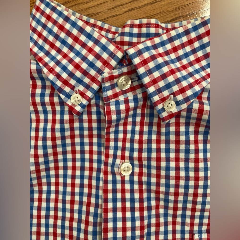 ✨HOST PICK✨VINEYARD VINES Tucker Shirt Large 100% Cotton Button-Down Long-Sleeve - Picture 3 of 11